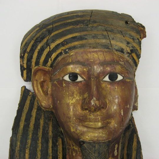 Polychrome Coffin Lid
Before Treatment